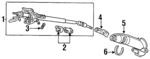 53200SV7A03 - Steering: Column Assembly for Honda: Accord Image