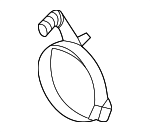 55561931 - : Air Mass Sensor Clamp for Saab: 9-5 Image