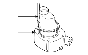 4572509 - : 1999-2009 Saab 9-5 - Air Filter Housing for Saab: 9-5 Image