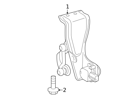 Ride Control Components for 2014 Toyota Prius V #0