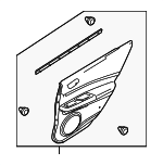 GEG168530E02 - : Door Trim Panel for Mazda: 6 Image