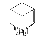 RLY1 - Electrical: Motorcraftâ„¢ Relay for Ford: EcoSport, Edge, Escape, Expedition, Explorer, F-150, F-250 Super Duty, F-350 Super Duty, F-450 Super Duty, Focus, Fusion, Mustang, Police Interceptor Sedan, Police Interceptor Utility, Police Responder Hybrid, Ranger, Special Service Police Sedan, SSV Plug-In Hybrid, Taurus | Lincoln: Continental, MKX, Nautilus, Navigator | Mercury: Mariner Image