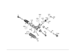 204460250164 - : Steering Gear for Mercedes-Benz: GLK250, GLK350 Image