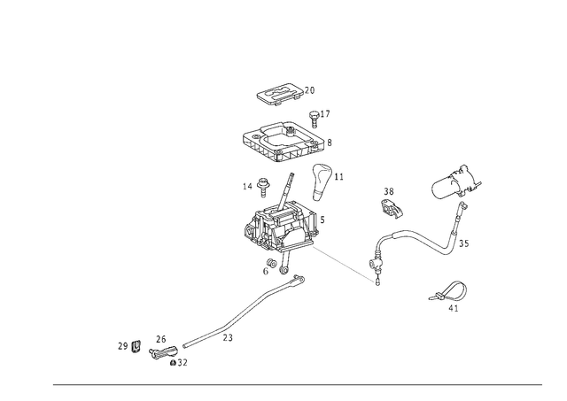 2022680227 - : Rod End for Mercedes-Benz Image