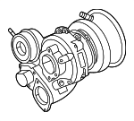 6M145704D - Air &amp; Fuel Delivery: Turbocharger for Audi Image