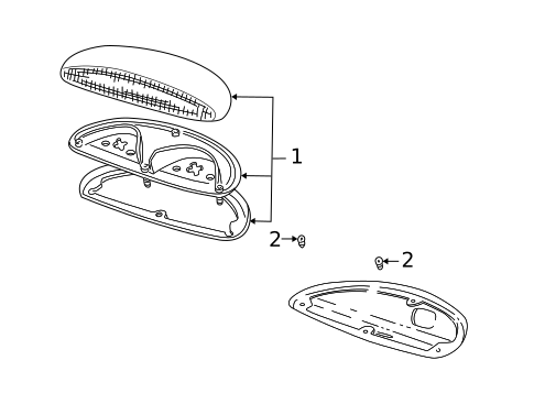 Bulbs - Chassis for 2005 Ford Taurus #1
