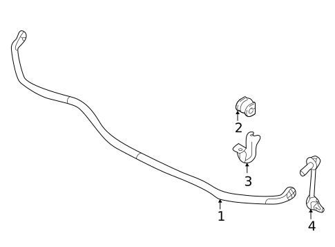 Stabilizer Bar & Components for 2020 Nissan Altima #1