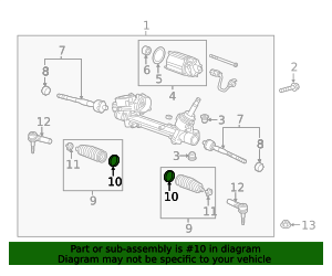 2016-2025 GM Steering Gear Boot Clamp 11547783 GM | GMPartsDirect.com