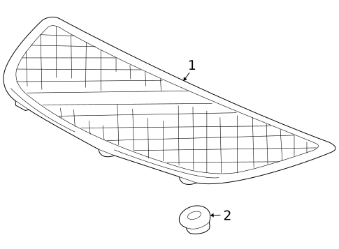 Exterior Trim - Hood for 2005 Mitsubishi Lancer #0
