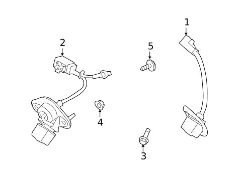 Electrical Components for 2012 Subaru Legacy #1