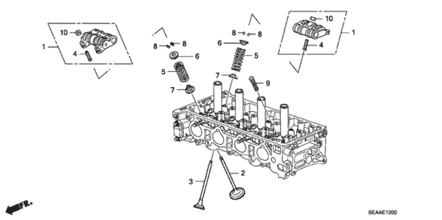 Valve - Rocker Arm for 2008 Acura TSX #0