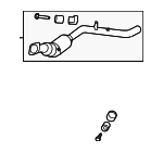 LR054600 - Exhaust: Converter &amp; Pipe for Land-Rover Image