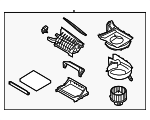 97100M7000 - : Blower Assembly for Kia: Forte Image