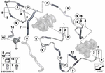 11537562144 - Engine: Hose, Inlet for BMW Image