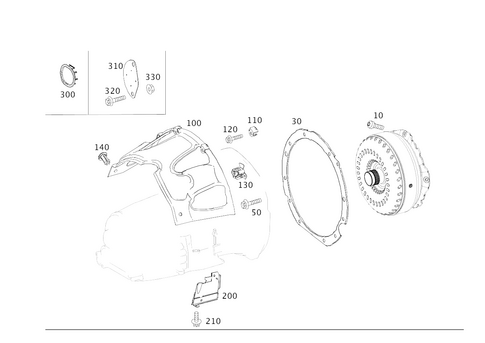 Detachable Transmission Parts, Oil Filler Pipe for 2025 Mercedes-Benz E 53 AMG&reg; #0