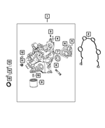 5037708AC - 8.4L Gas; Engine: Timing Case Cover for Mopar Image