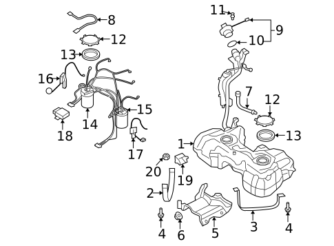 Senders for 2015 Volkswagen Tiguan #0