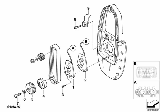 12311341912 - : Pulley, Crankshaft for BMW-Motorrad Image