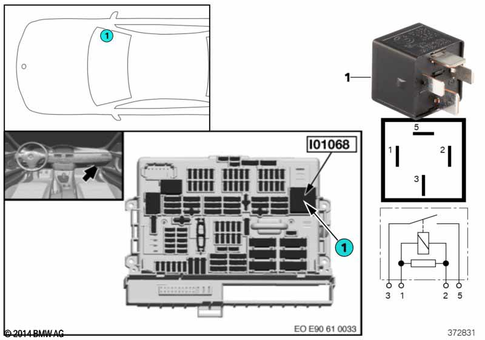 Relay for 2014 BMW Z4 35i #4