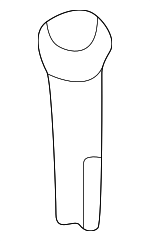 52208208877 - Body: Headrest Bushing for BMW: 323Ci, 323i, 325Ci, 325i, 325xi, 328Ci, 328i, 330Ci, 330i, 330xi, 525i, 528i, 530i, 540i, M3, M5 Image