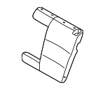 52208214969 - Body: Upper Pad for BMW: 323Ci, 323i, 325Ci, 325i, 325xi, 328Ci, 328i, 330Ci, 330i, 330xi, M3 Image