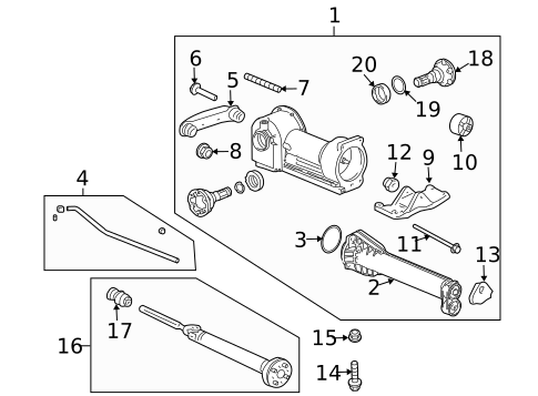 Carrier & Front Axles for 2012 Porsche 911 #0