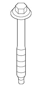33176760342 - Suspension: Lower Control Arm Bolt for BMW Image
