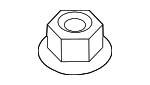 31106890194 - Suspension: Lateral Arm Nut for BMW Image