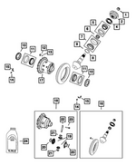 68677054AA - Differential and Drive Line: Differential Case for Ram: 1500 Image