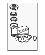 46100TGSA51 - Body: Master Cylinder for Honda: Passport, Ridgeline Image