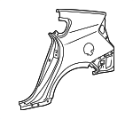 6160147130 - : Quarter Panel for Toyota: Prius Plug-In Image