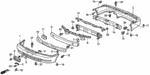 90129SL0000 - Interior/Bumper: BOLT-WASHER (8X25) (W/GUIDE) for Acura Image