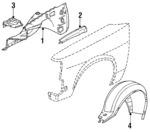 8942185842 - : Battery Tray for Isuzu Image