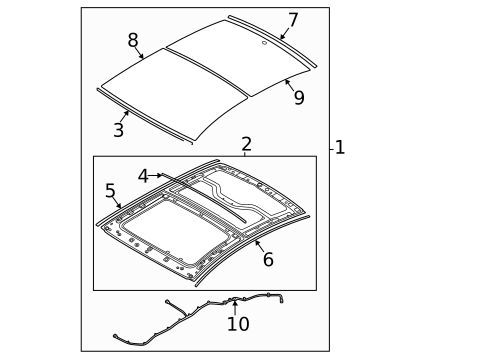Sunroof for 2020 Hyundai Sonata #0