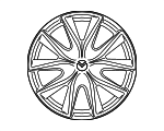 9965167090 - : Wheel, Alloy for Mazda: CX-5 Image
