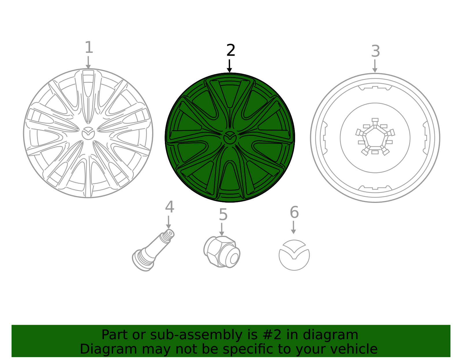 2017-2018 Mazda CX-5 Wheel, Alloy 9965-16-7090 | TascaParts.com