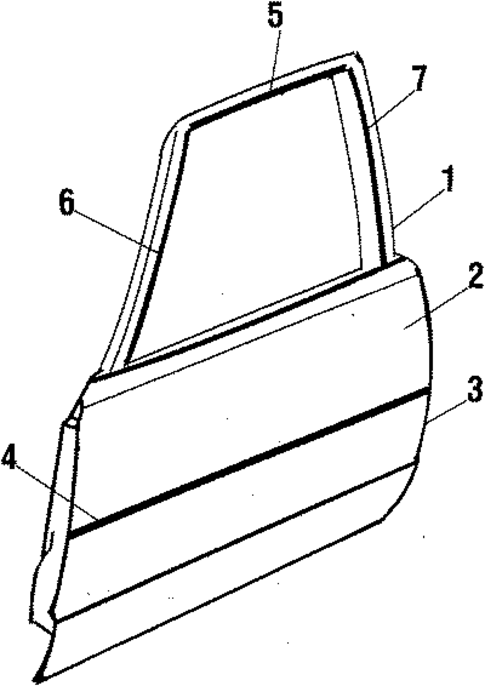 Door & Components for 1986 Pontiac Bonneville #0