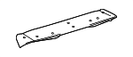 768710E903 - Body: Spoiler for Lexus Image