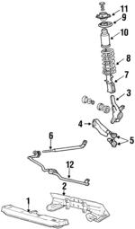 5463021400 - : 1986-1989 Hyundai Excel - Coil Spring for Hyundai: Excel Image