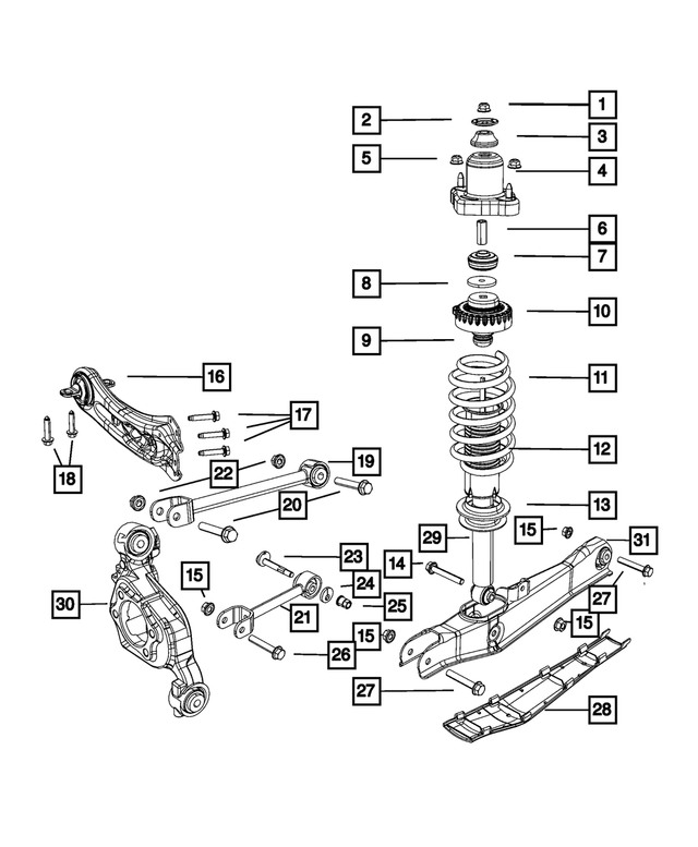 « 5151208AB –  : Inférieur De Suspension Bras pour Mopar Image »