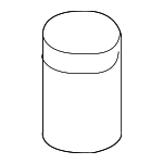 8173824210 - Body: Hood Bumper for Kia Image