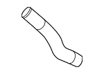 215044FU0A - Cooling System: Lower Front Hose for Nissan: Sentra Image