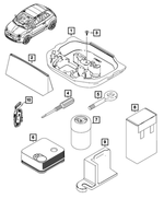 68655967AA - : Tow Hook for Mopar Image