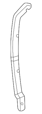 XW4Z5420530BA - Body: Front Weather-strip for Lincoln: LS Image