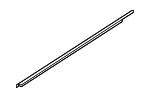82210N9000 - Body: Belt Molding for Hyundai Image