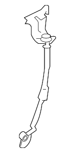 58737T6000 - Brakes: Brake Hose for Genesis: GV80, GV80 Coupe Image