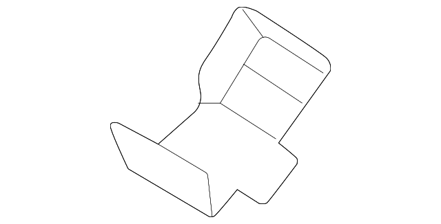 Hyundai - 58246-KL000 - Disc Brake Anti-Rattle Clip - 2023-2025 Hyundai ...