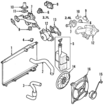 2562338150 - Cooling System: Housing Gasket for Hyundai Image