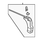 45151FA001 - Cooling System: Reservoir for Subaru: Impreza Image