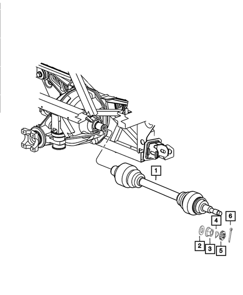 Rear Axle Shafts for 2010 Dodge Viper #0